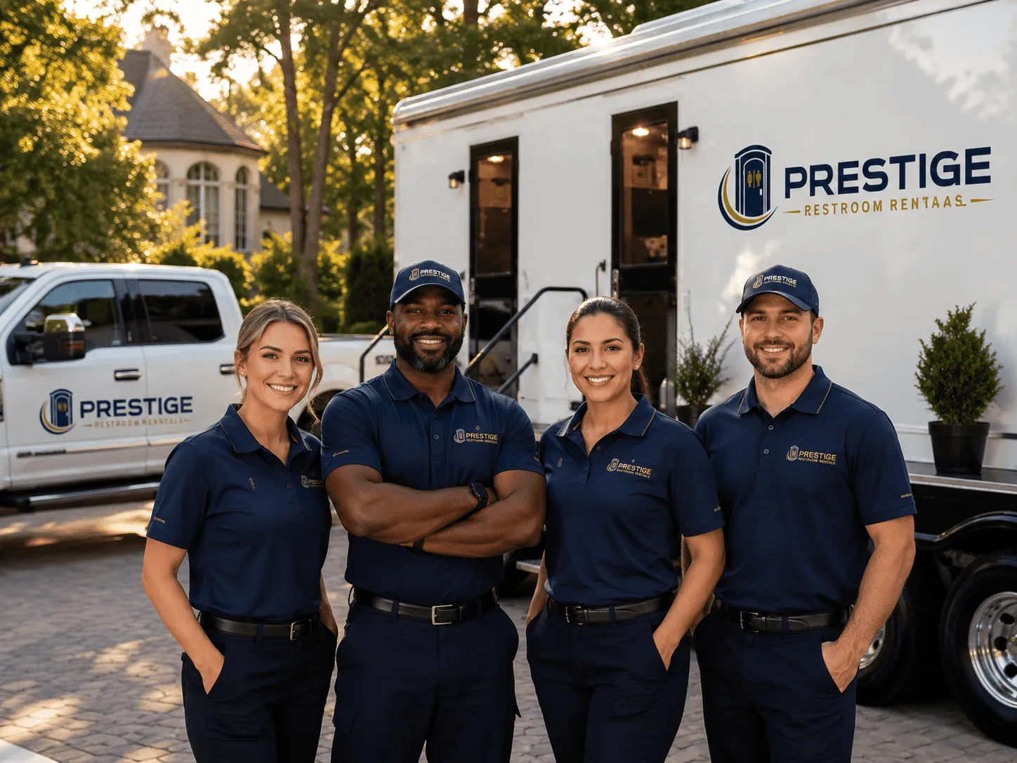 Trusted Luxury Portable Restrooms company in Higgins, TX